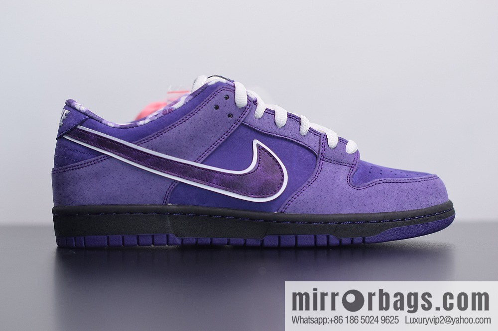 Top pure original SB dunk purple lobster Unisex sneakers of the same style