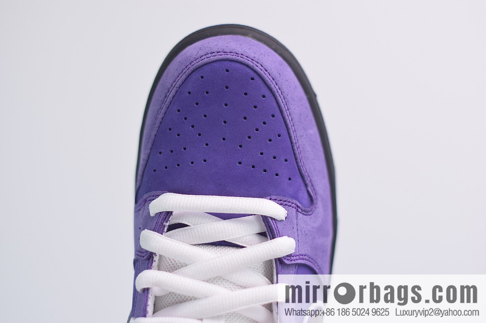 Top pure original SB dunk purple lobster Unisex sneakers of the same style