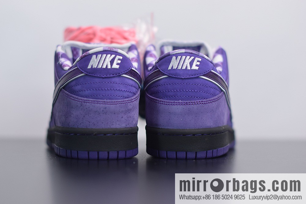 Top pure original SB dunk purple lobster Unisex sneakers of the same style