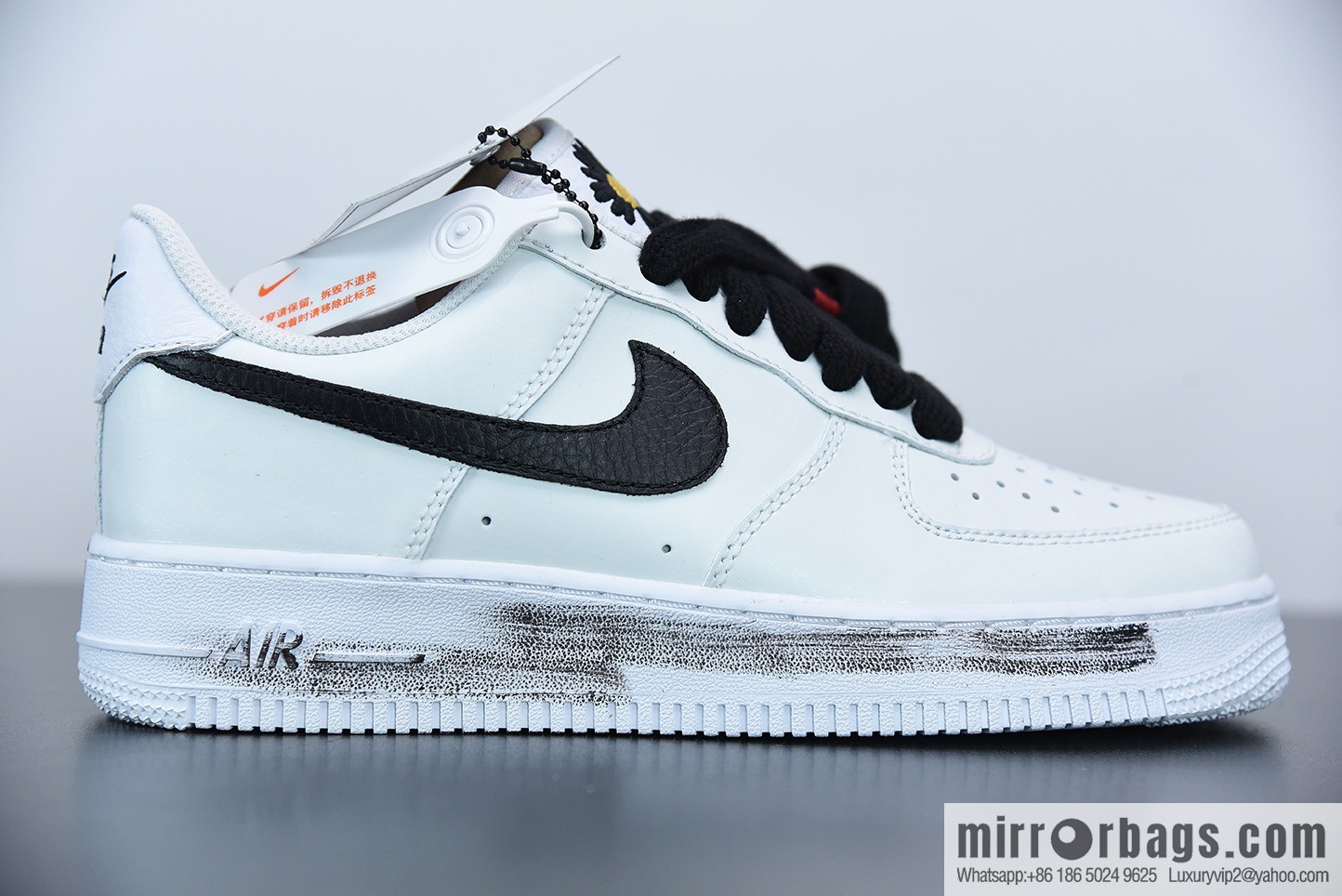 NK Air Force 1 White Quan Zhilong, Daisy 2.0 Old Ink Scratch Leisure Sports Board Shoes, Item Number: DD3223-100
