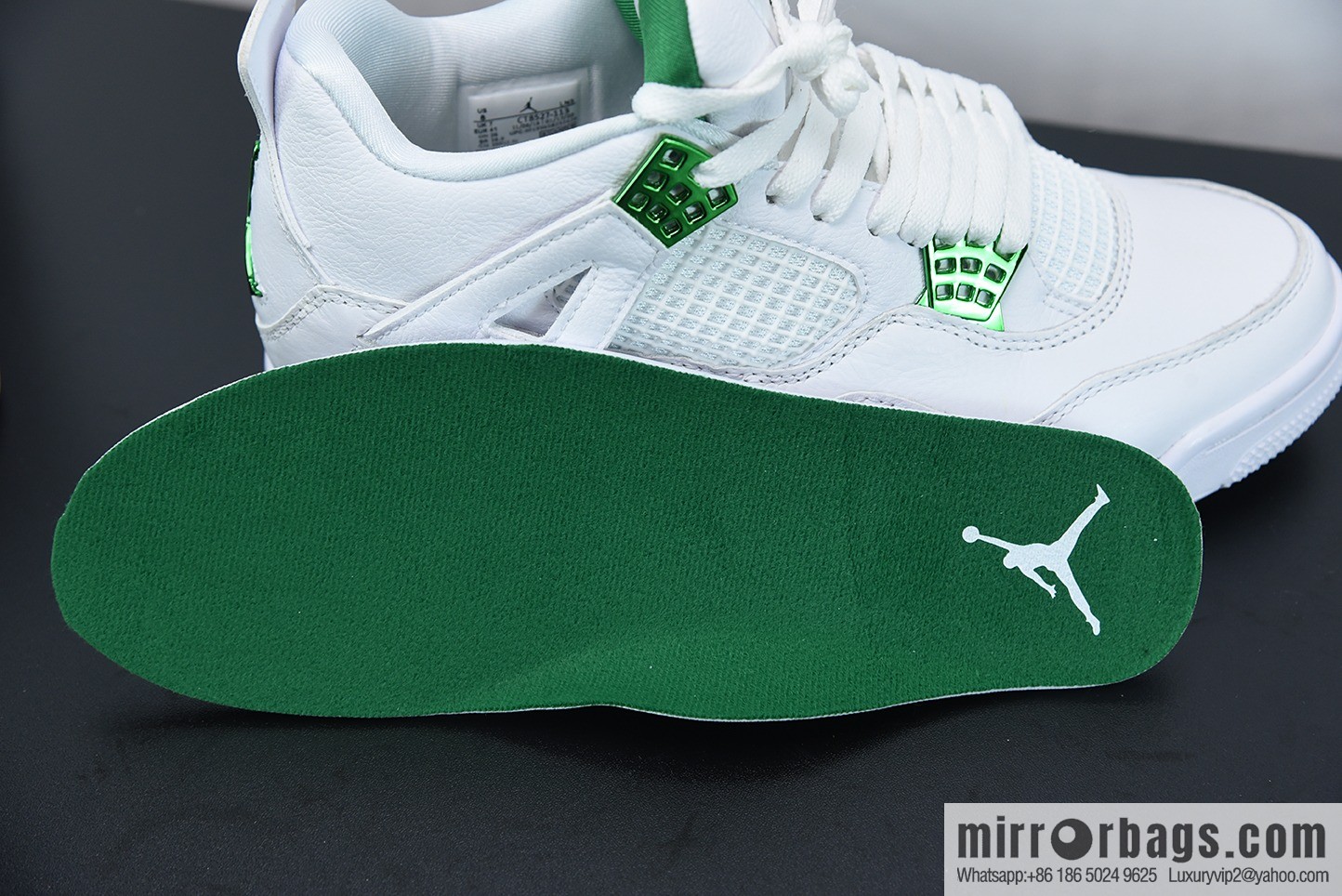 Jordan AJ4 Air Jordan 4 RETRO SE Metal Green Sneakers CT8527 113