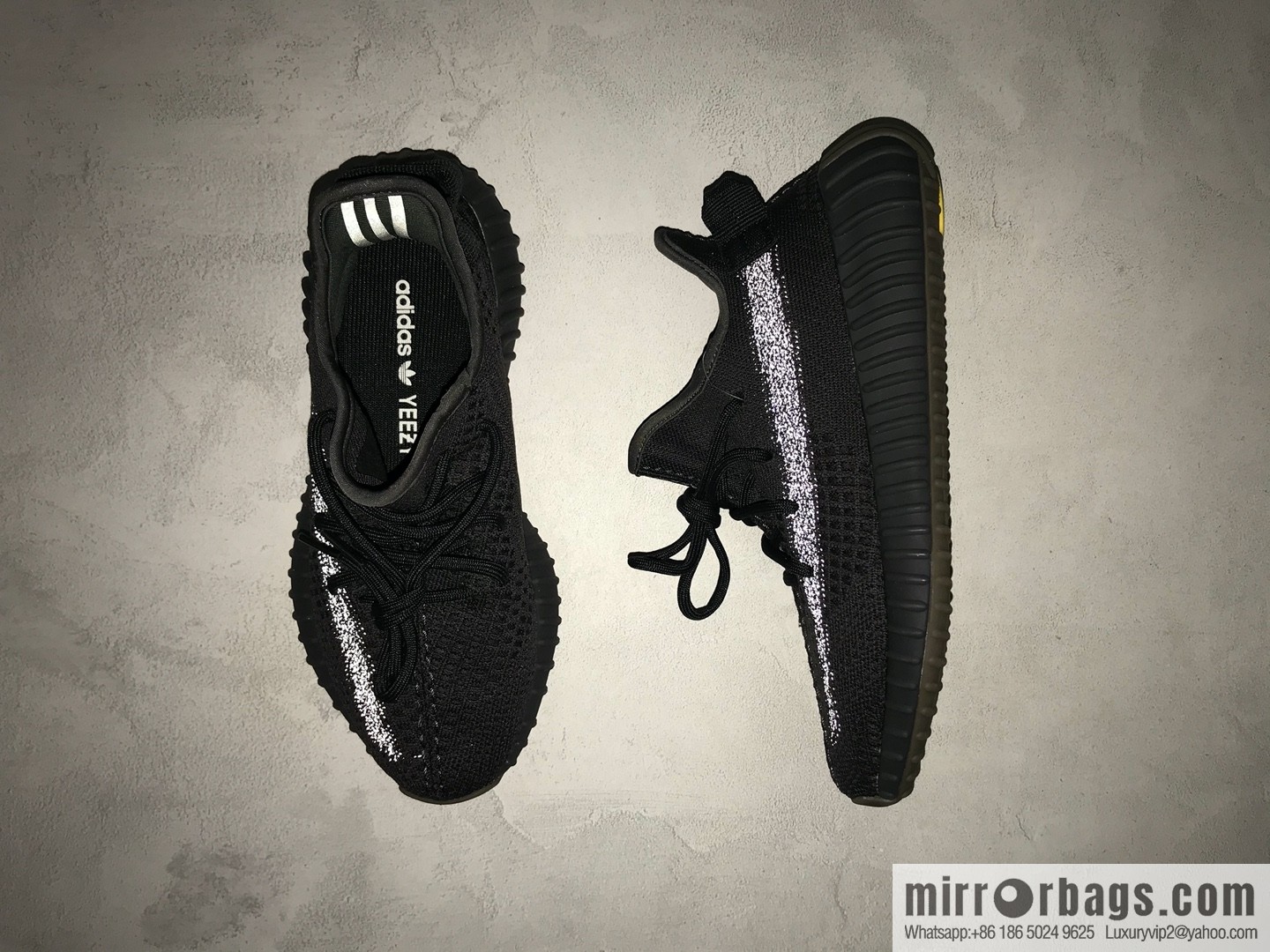 Coconut 350 V2 A version, black raw rubber side through gypsy sneakers