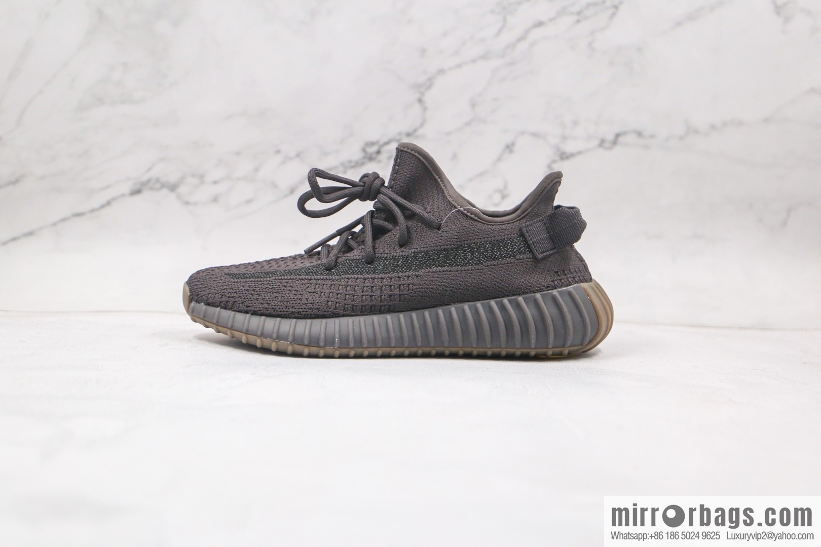 Coconut 350 V2 A version, black raw rubber side through gypsy sneakers
