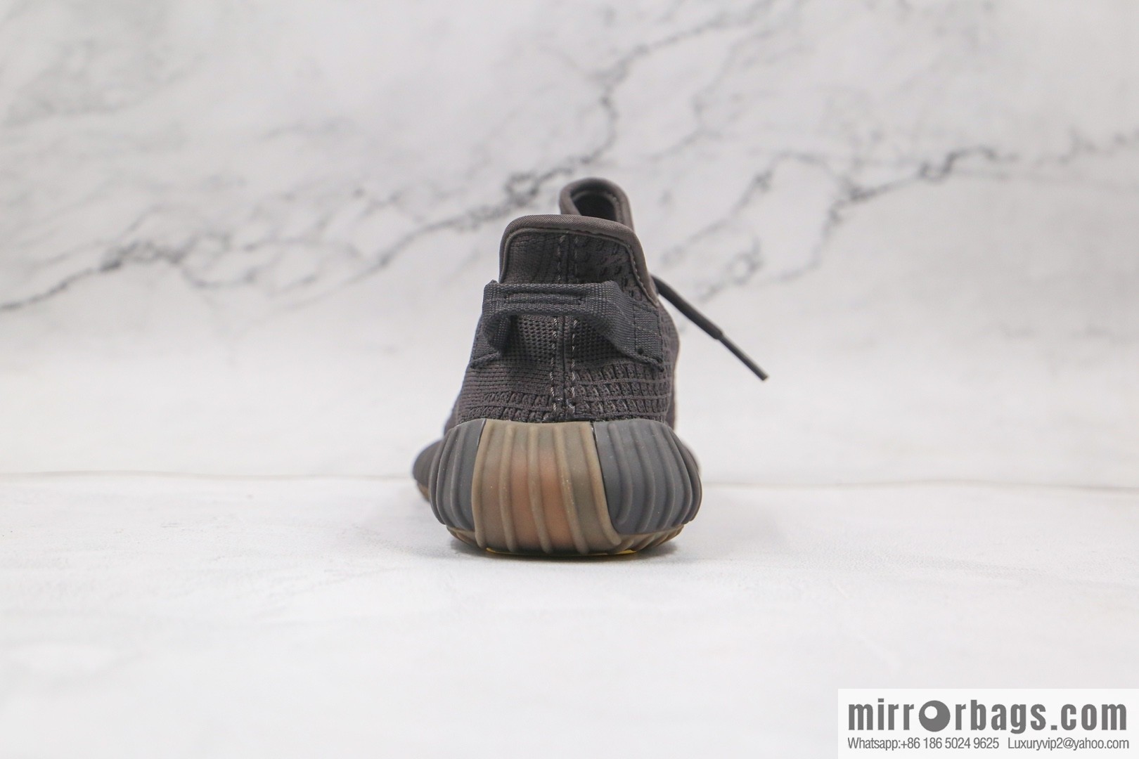 Coconut 350 V2 A version, black raw rubber side through gypsy sneakers