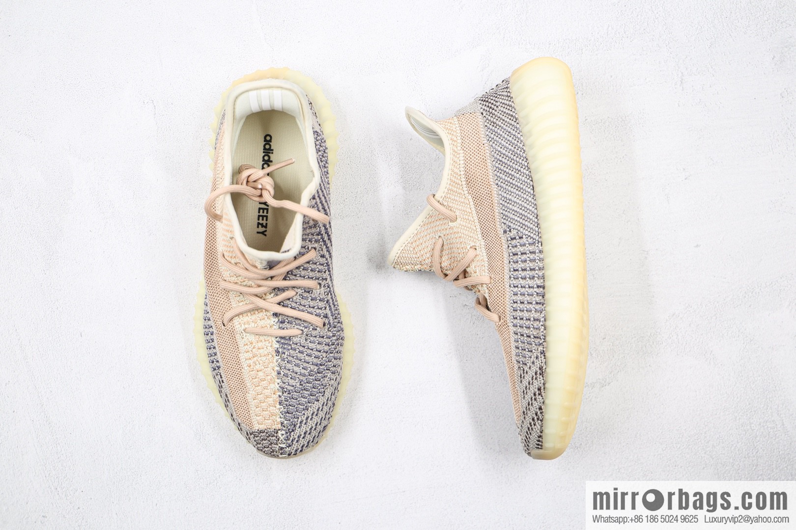 Coconut 350 v2 grey pearls, angel sneakers