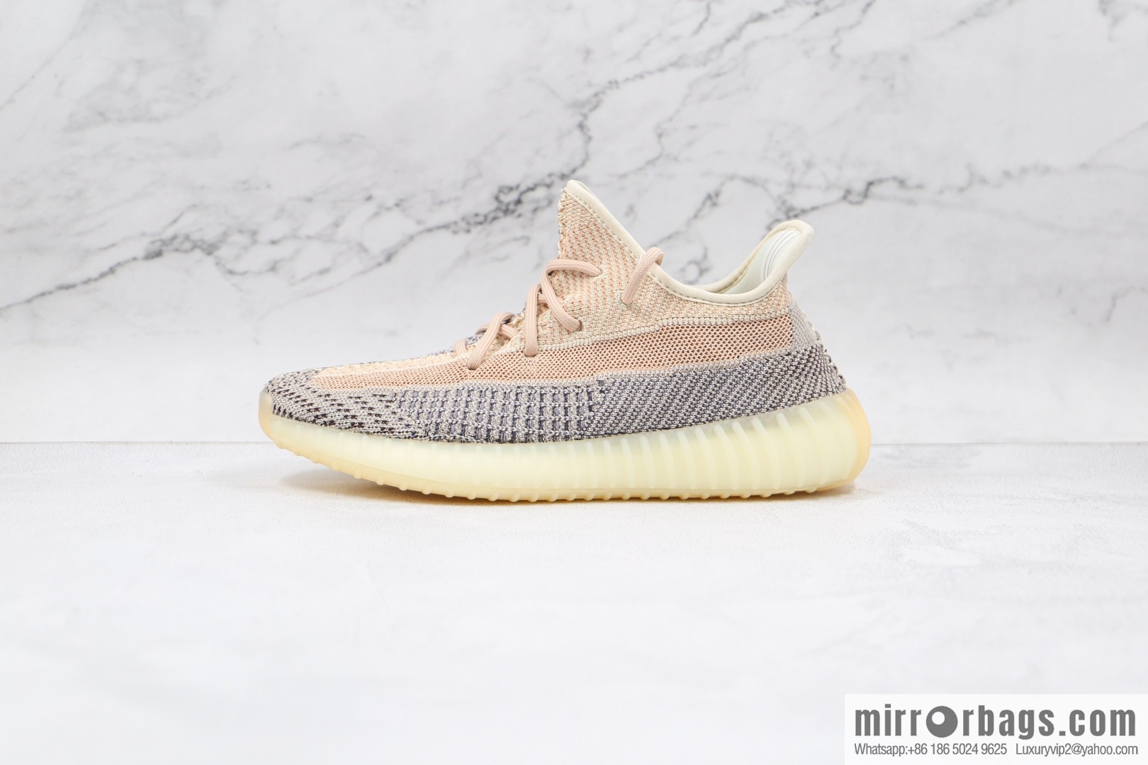 Coconut 350 v2 grey pearls, angel sneakers