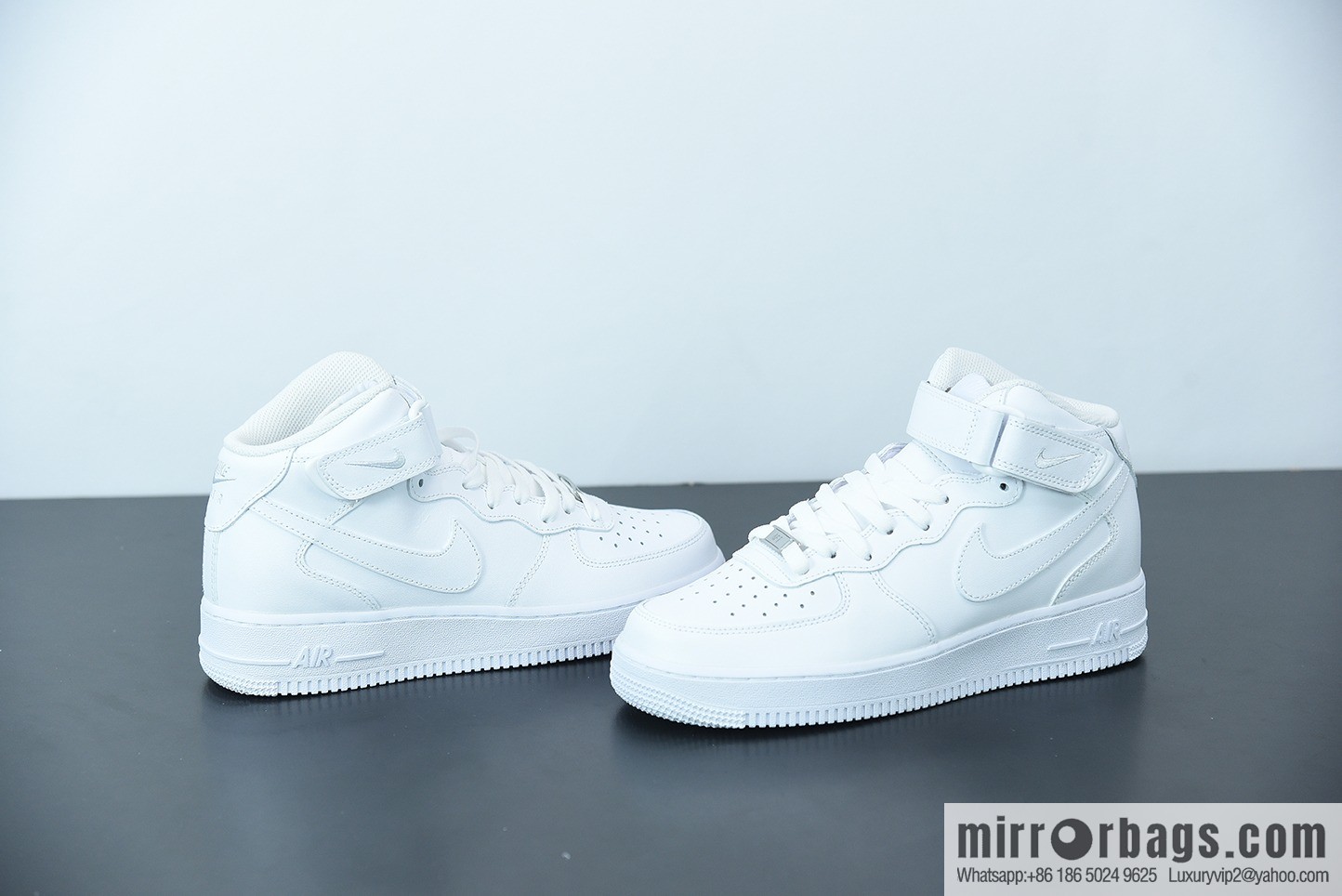NK Air Force 1 Air Force One Pure White High Top Classic Versatile Leisure Sports Shoes Item No.: 315123-111