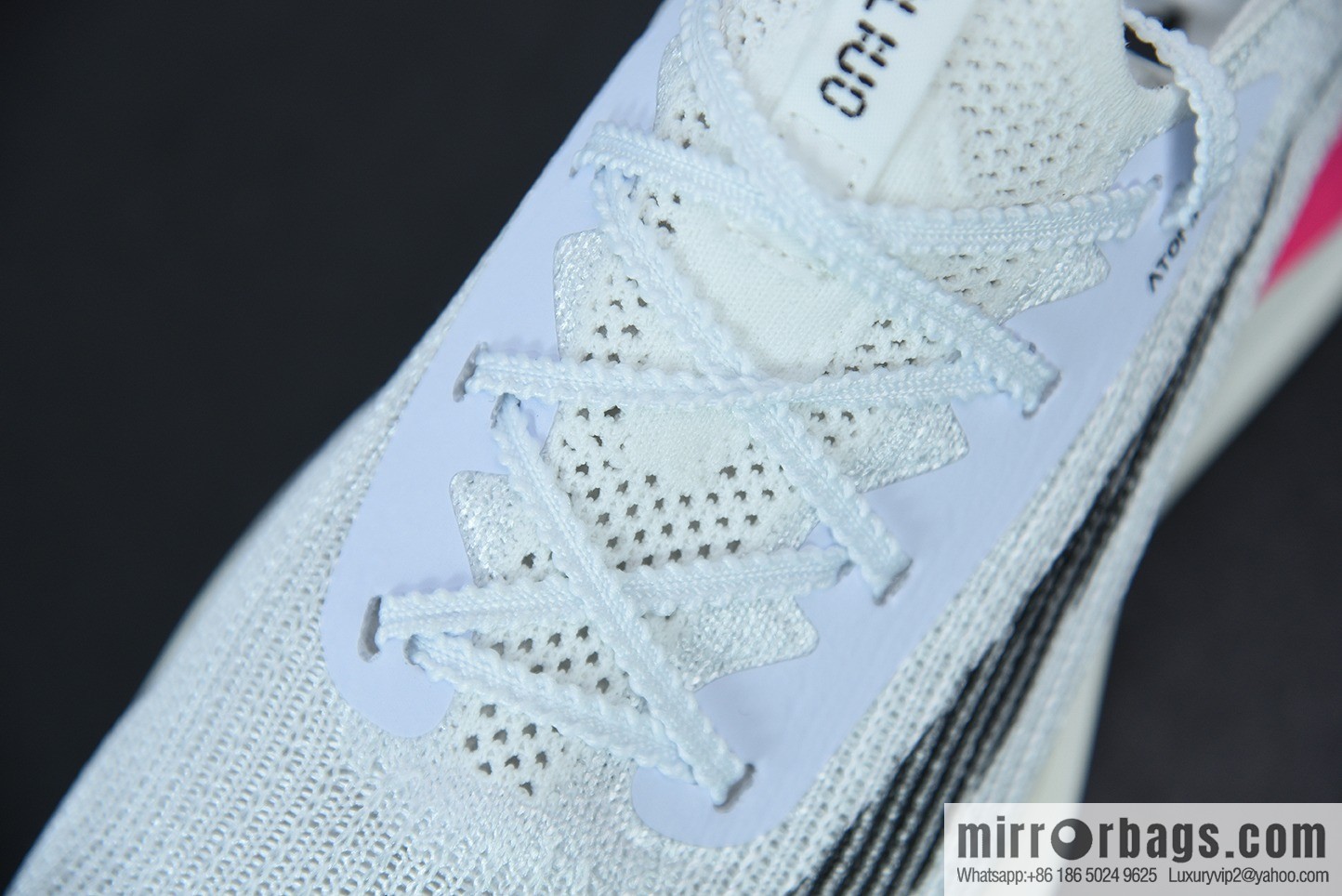 NK Air Zoom Alphafly NEXT% air unit marathon, pink and white Unisex sneakers of the same style, item number: DD8877-100