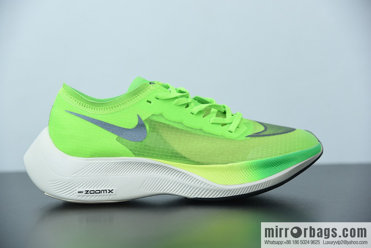 Nk Zoom X Vaporfly Next% Marathon, Translucent, Mesh, Green Unisex Same sneakers Item number: AO4568-300