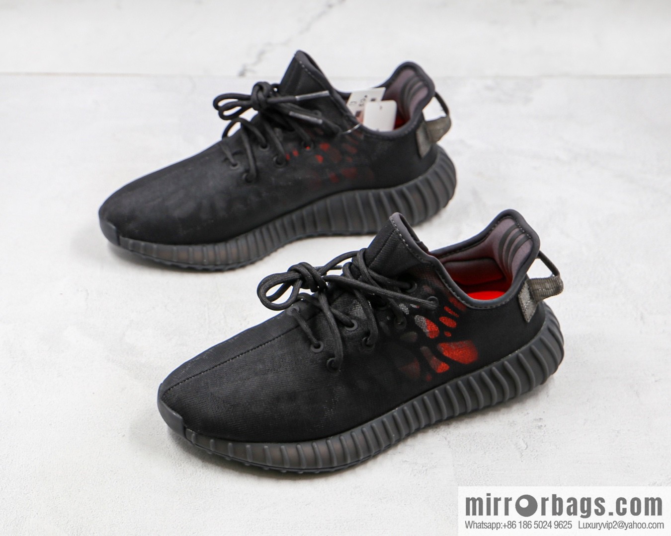 Coconut 350 V2 mesh, cutting-edge cost-effective black sneakers