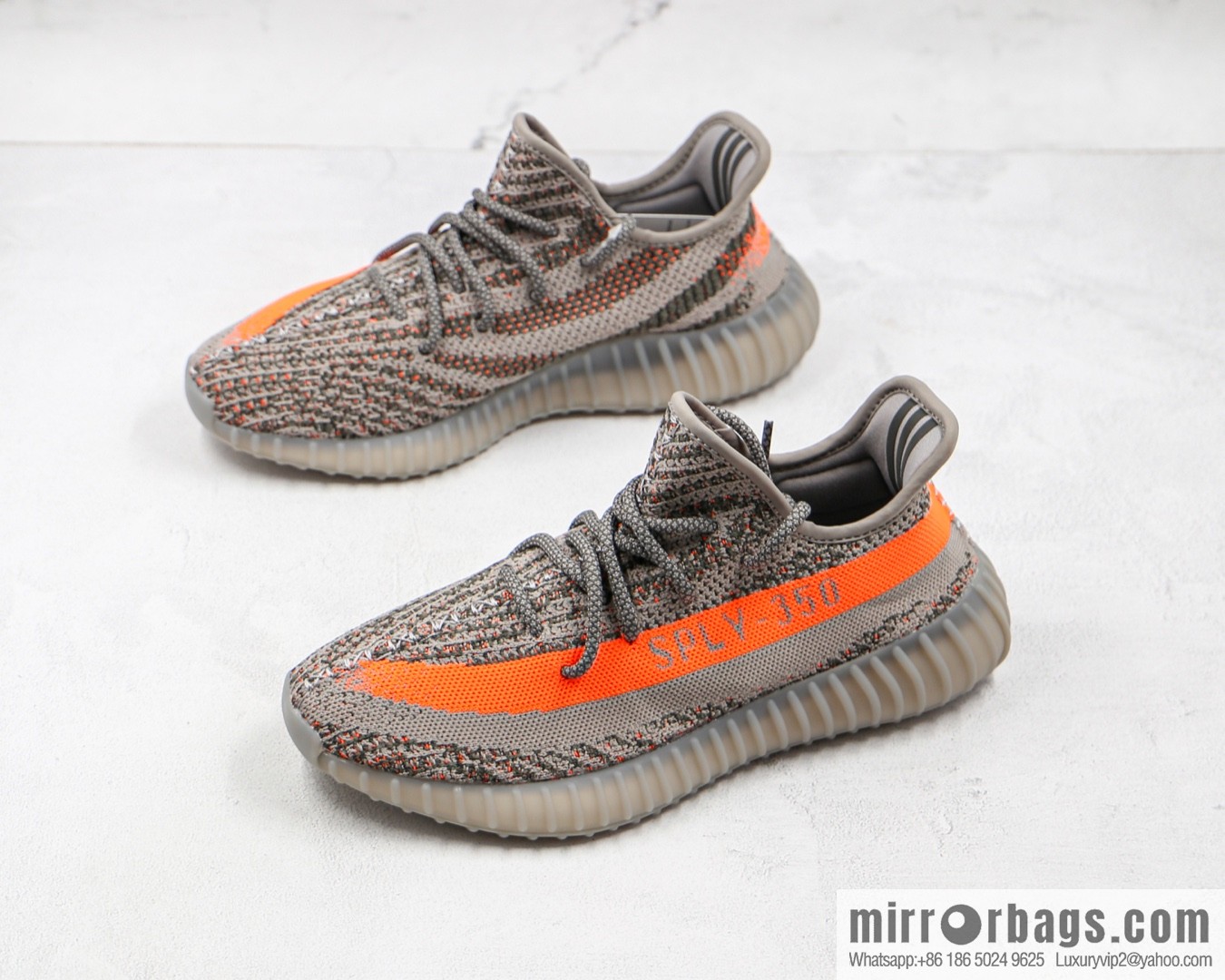 Coconut 350 V2 cutting-edge cost-effective, gray-orange, gypsy sneakers