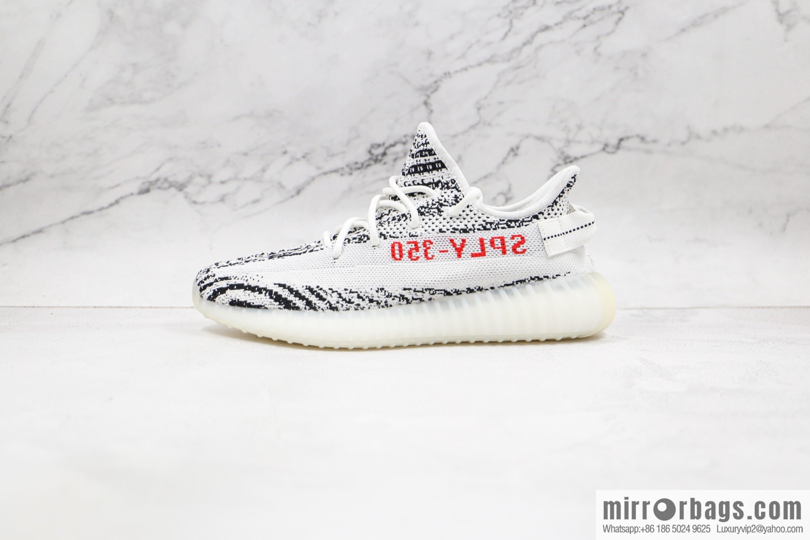 Coconut 350 V2 BASF Yeezy Boost 350 V2 White Zebra Sneakers