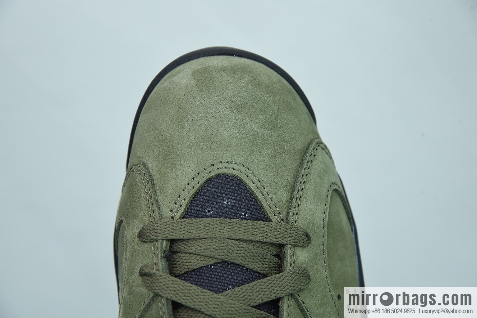 X00L6 Original Air Jordan 6 x TS joint AJ6 army green luminous men's high-top basketball shoes, item number: CN1084-200