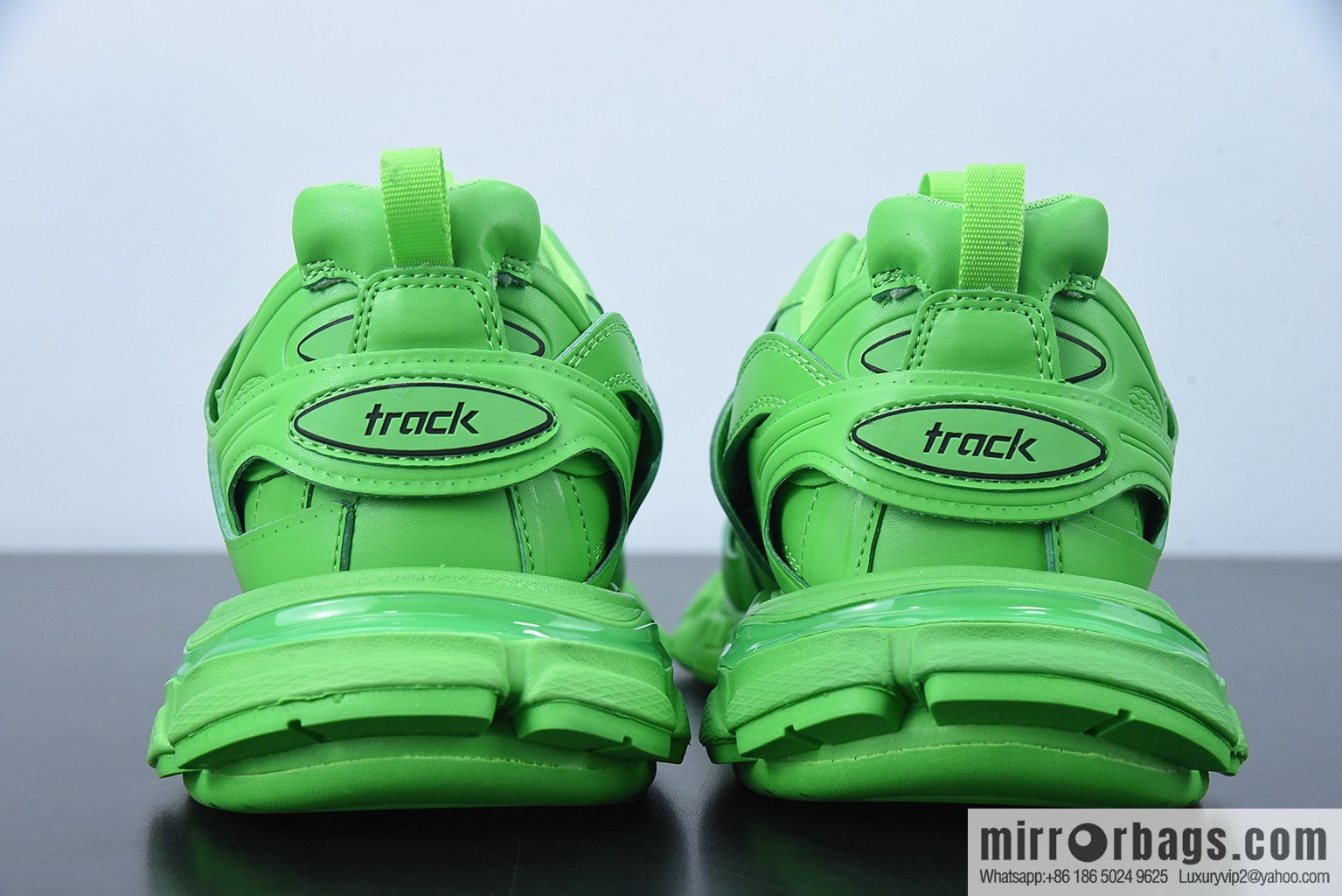 Balenciaga Triple S Green Outdoor Daddy Shoes