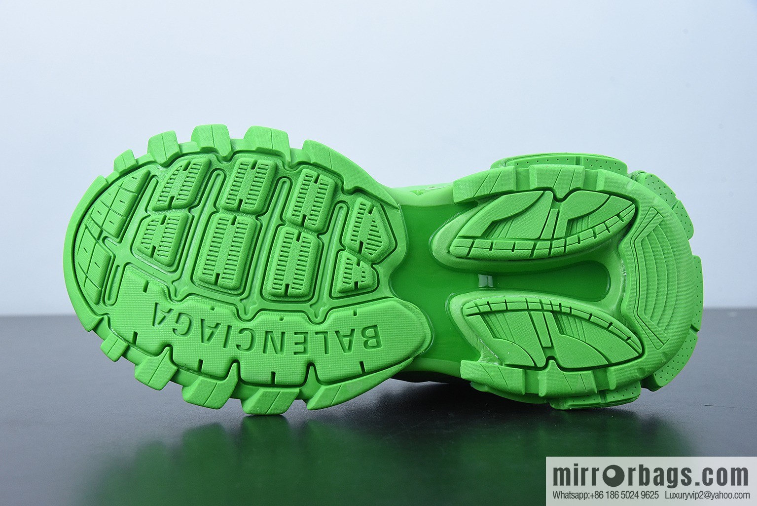 Balenciaga Triple S Green Outdoor Daddy Shoes
