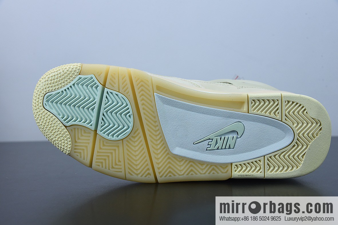 H09N3 Off-white x Air Jordan 4 AJ4 Joe 4 OW joint AJ4 Joe 4 culture basketball shoes, item number: CV9388-001