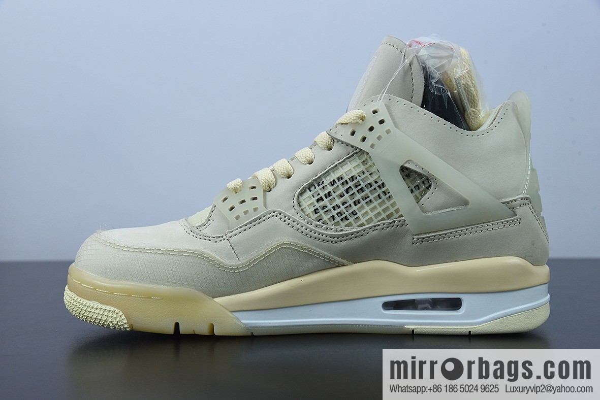 H09N3 Off-white x Air Jordan 4 AJ4 Joe 4 OW joint AJ4 Joe 4 culture basketball shoes, item number: CV9388-001