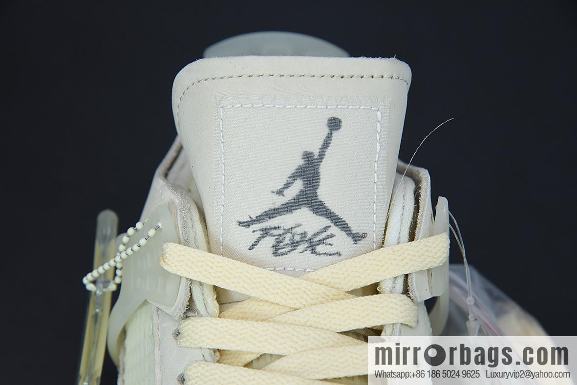 H09N3 Off-white x Air Jordan 4 AJ4 Joe 4 OW joint AJ4 Joe 4 culture basketball shoes, item number: CV9388-001
