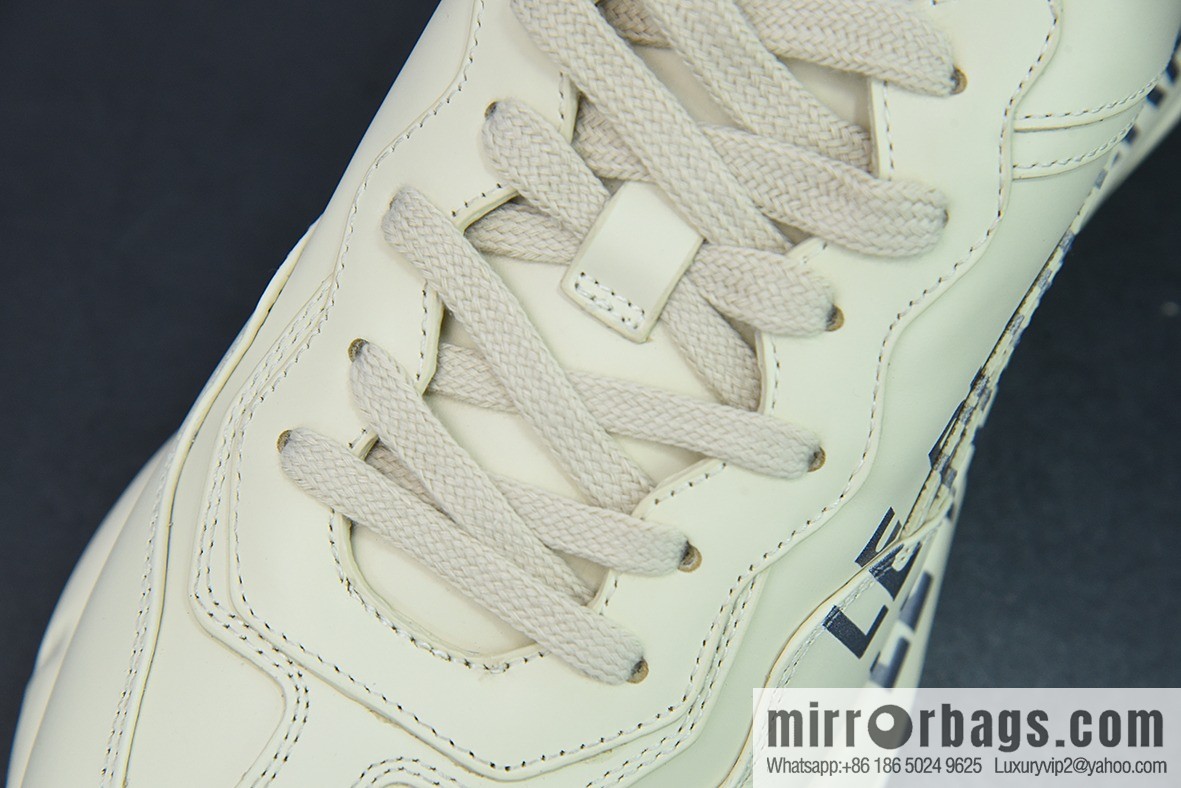 G05H6 Gucci Rhyton Vintage Trainer Sneaker Gucci Daddy Shoes