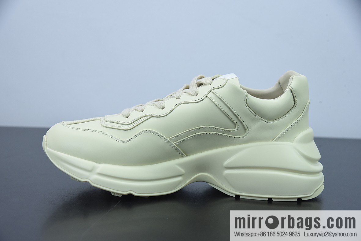 G05H6 Gucci Rhyton Vintage Trainer Sneaker Gucci Daddy Shoes