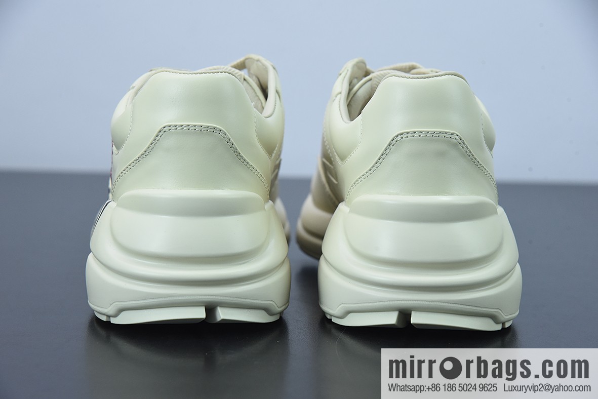 G05H6 Gucci Rhyton Vintage Trainer Sneaker Gucci Daddy Shoes