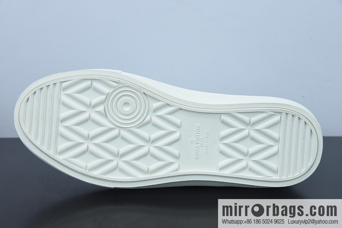 LV/Louis Vuitton G00H7 Donkey Replica Luxury Handbag Series LV Denim Canvas Shoes, Denim Shoes