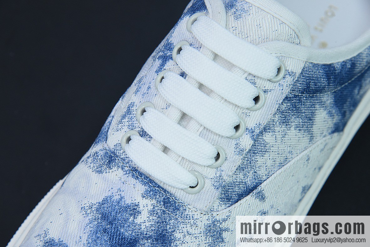 LV/Louis Vuitton G00H7 Donkey Replica Luxury Handbag Series LV Denim Canvas Shoes, Denim Shoes