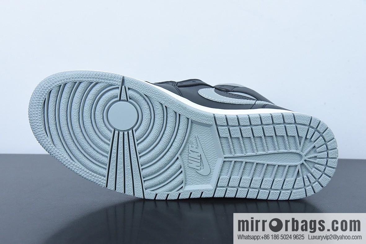 D01D4 Pure Original NK Air Jordan 1 Mid SE AJ1 Joe 1 Small Shadow Grey, Middle Help Vintage Basketball Shoes, Item Number: BQ6472-007