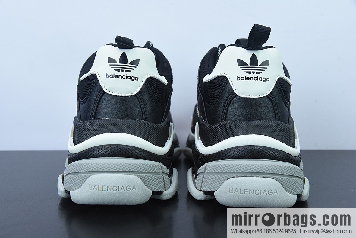 Balenciaga Triple S x Ad Adi Crossover Luxury Collaboration Vintage Daddy Shoes 8102412607
