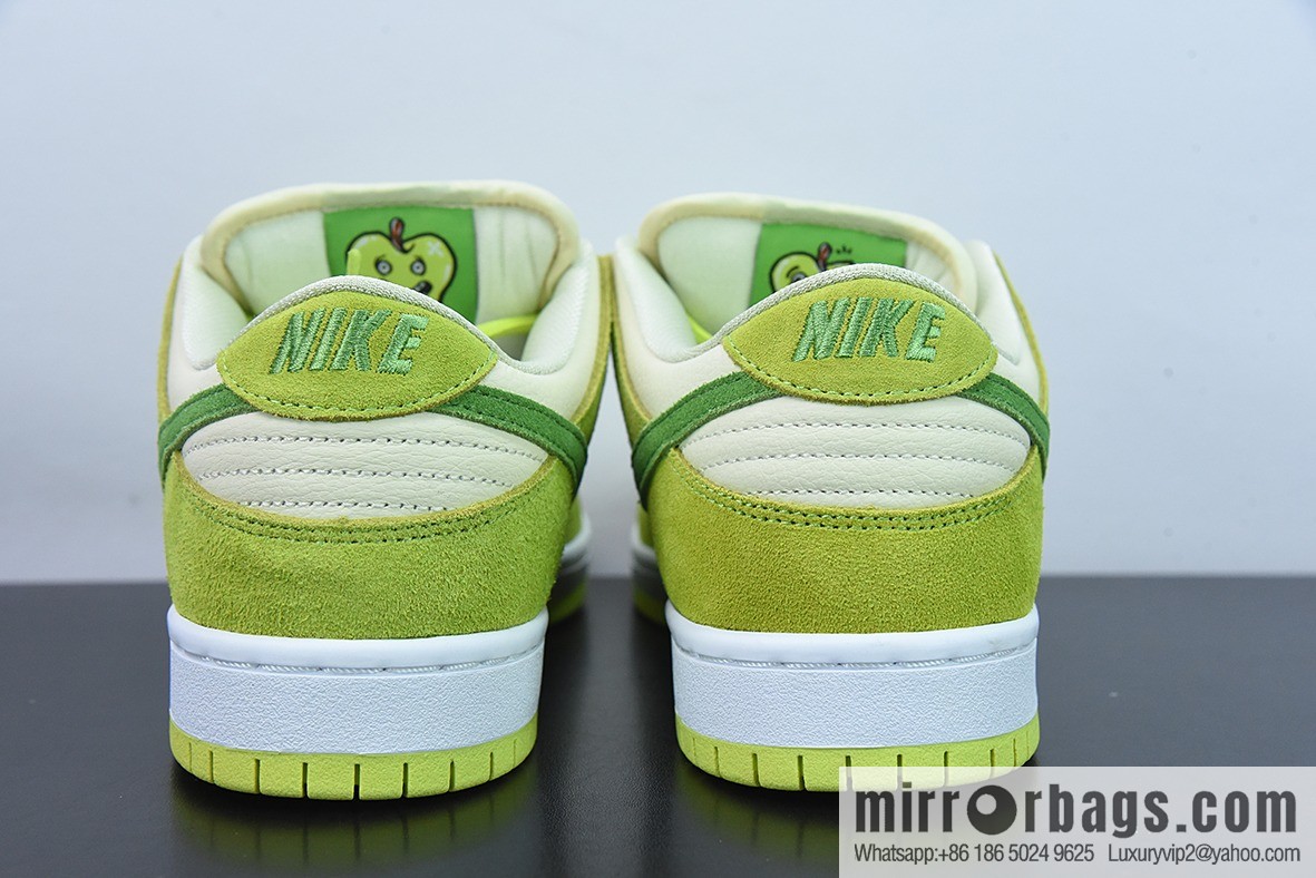 M00M5 pure original version Nk SB Dunk Low apple green Vintage low-top leisure sports skateboard shoes, item number: DM0807-300