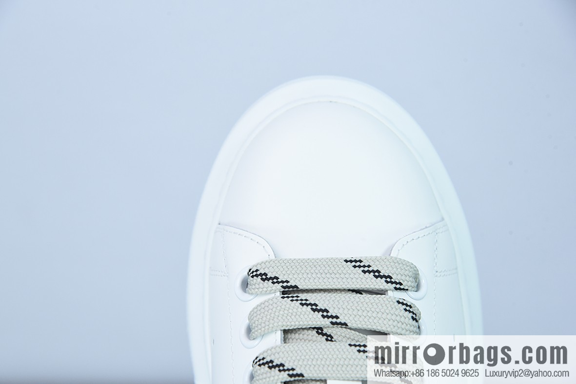 Alexander McQueen/Alexander McQueen, muffin shoes platform heightening white shoes D05G6