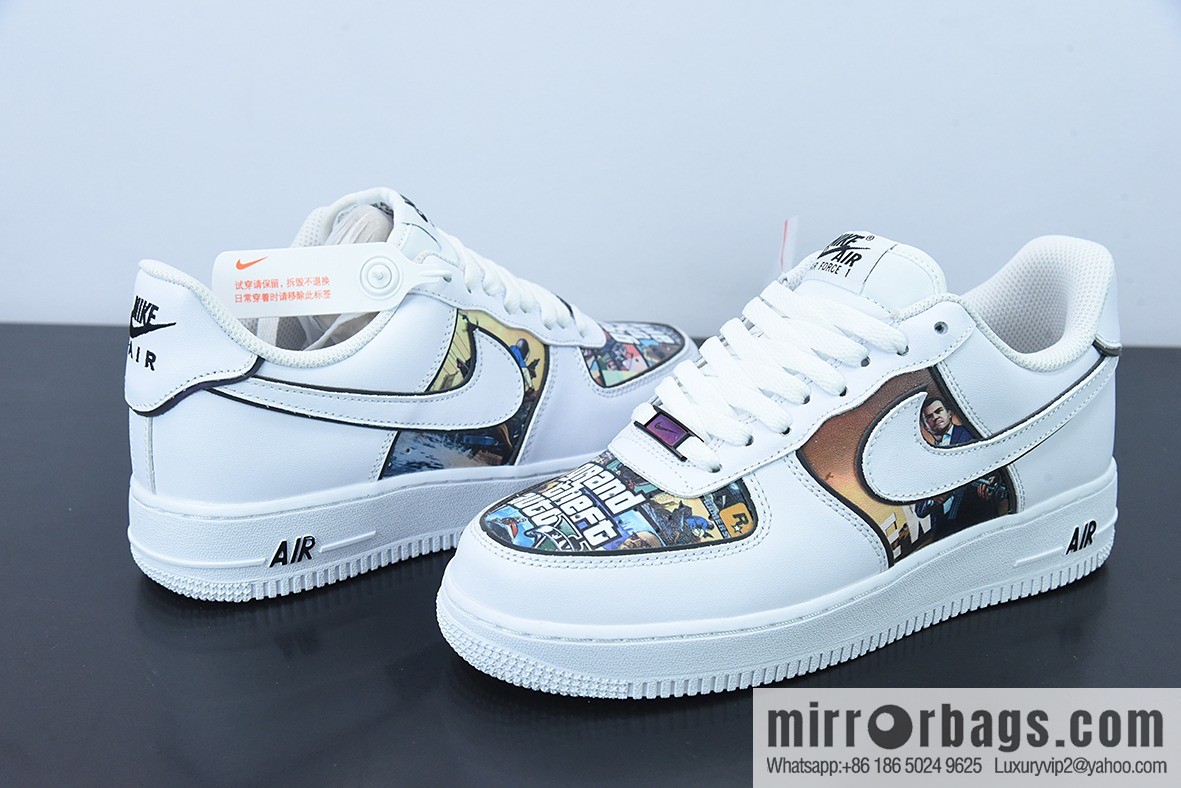 Nk Air Force 1 07 LV8 🥰 Game Console/Loading Air Force One Classic Versatile Casual Sports Board Shoes, Item Number: CW2288-302
