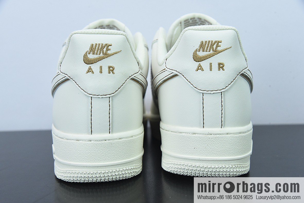 Nike Air Force 1 Low Rice Brown Line 3M Gypsy Air Force One Low Top Sneakers Item Number: 315122-808