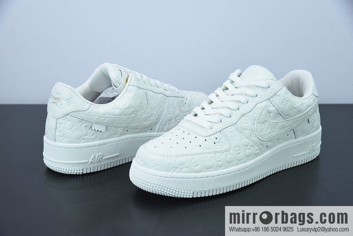 LVx Nk Air Force 1 Low Louis Vuitton Donkey LV Joint, Air Force One Low Top Sneakers