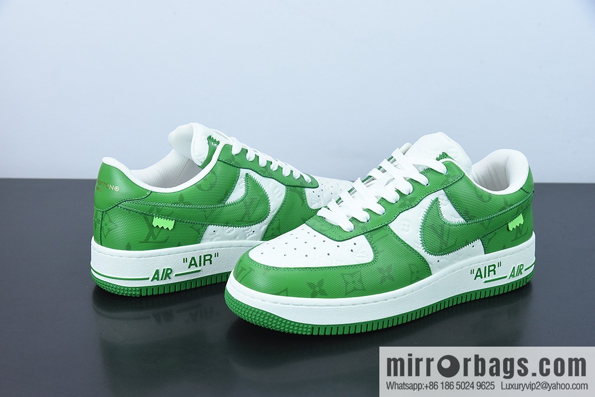 LVx Nk Air Force 1 Low Louis Vuitton Donkey LV Joint, Air Force One Low Top Sneakers