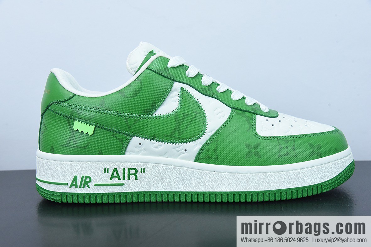 LVx Nk Air Force 1 Low Louis Vuitton Donkey LV Joint, Air Force One Low Top Sneakers