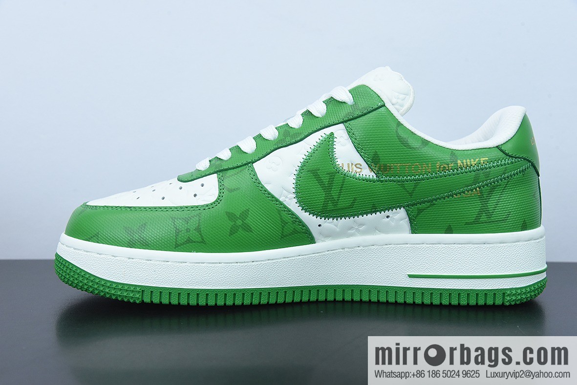 LVx Nk Air Force 1 Low Louis Vuitton Donkey LV Joint, Air Force One Low Top Sneakers