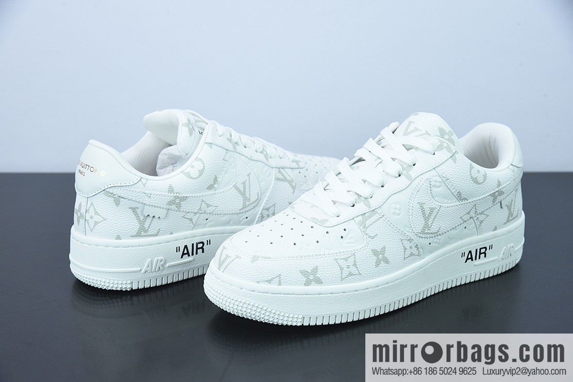 LVx Nk Air Force 1 Low Louis Vuitton Donkey LV Joint, Air Force One Low Top Sneakers