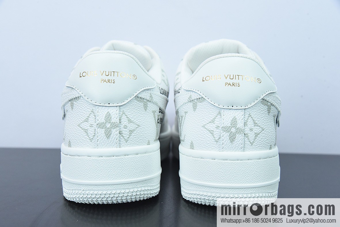 LVx Nk Air Force 1 Low Louis Vuitton Donkey LV Joint, Air Force One Low Top Sneakers