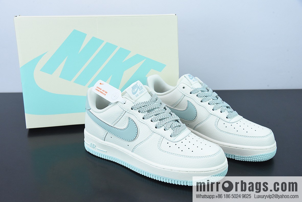 Nk Air Force 1 '07 Low Sky Blue, Air Force One Gypsy Low Top Casual Sneakers, item number TU6536-156