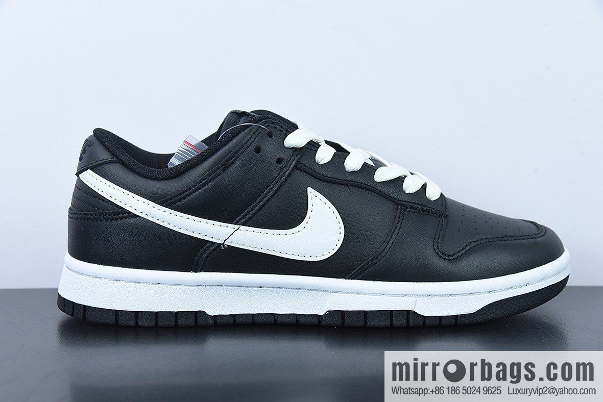 Nike Dunk Low black and white, low-top Vintage casual, board shoes, item number DJ6188-002