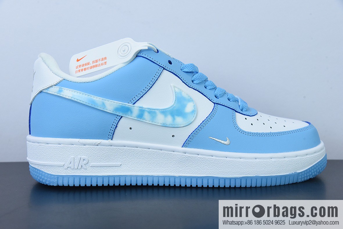 Nike Air Force 1 Low blue sky and white clouds, Air Force One low-top sports and leisure shoes, item number: DX2937-100
