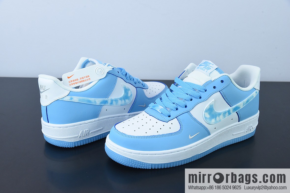 Nike Air Force 1 Low blue sky and white clouds, Air Force One low-top sports and leisure shoes, item number: DX2937-100