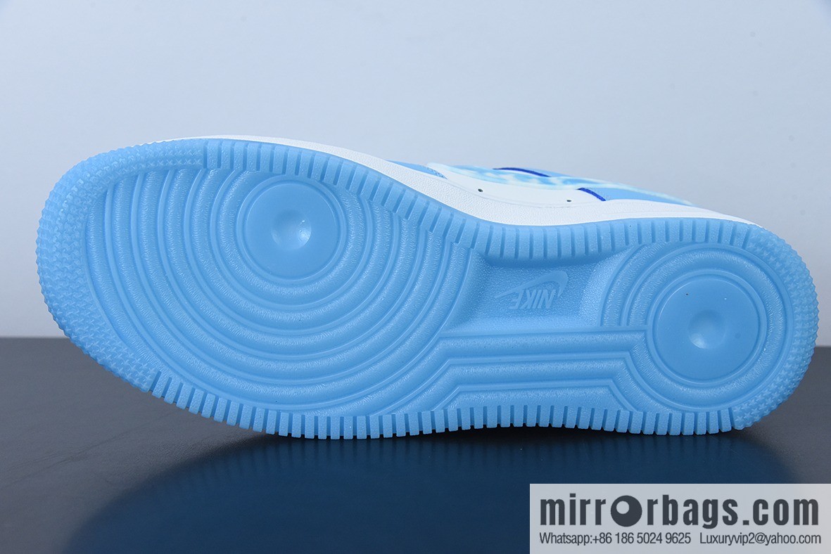 Nike Air Force 1 Low blue sky and white clouds, Air Force One low-top sports and leisure shoes, item number: DX2937-100