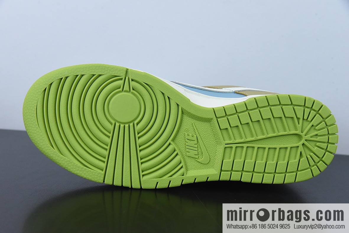 Nk SB Dunk Low color patchwork barley yellow SB low-top sports and leisure board shoes, item number: DV9108-711