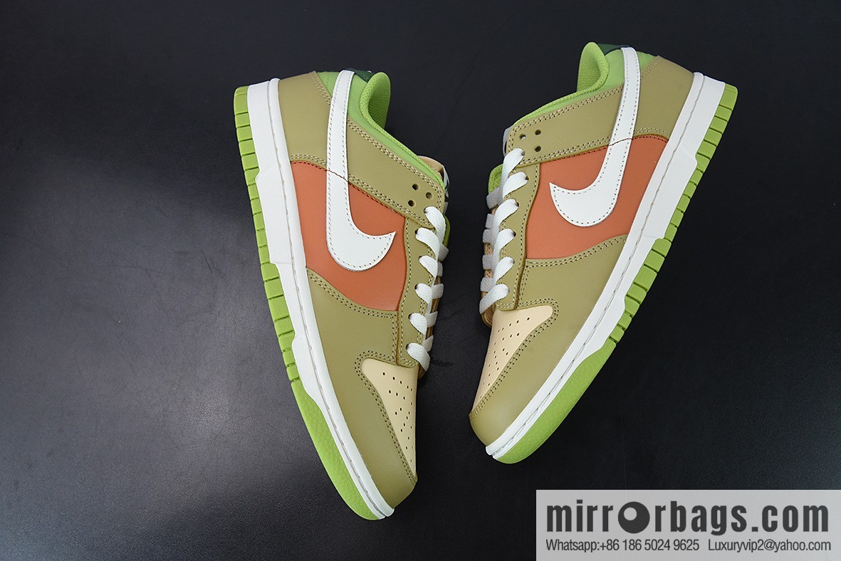 Nk SB Dunk Low color patchwork barley yellow SB low-top sports and leisure board shoes, item number: DV9108-711