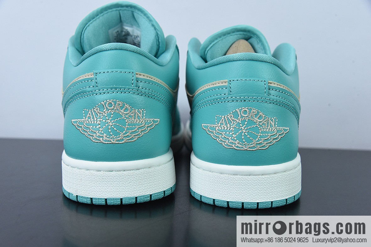 Air Jordan 1 low AJ1 lake blue Tiffany & Co. Tiffany low-top sports shoes, item number: DC0774-131