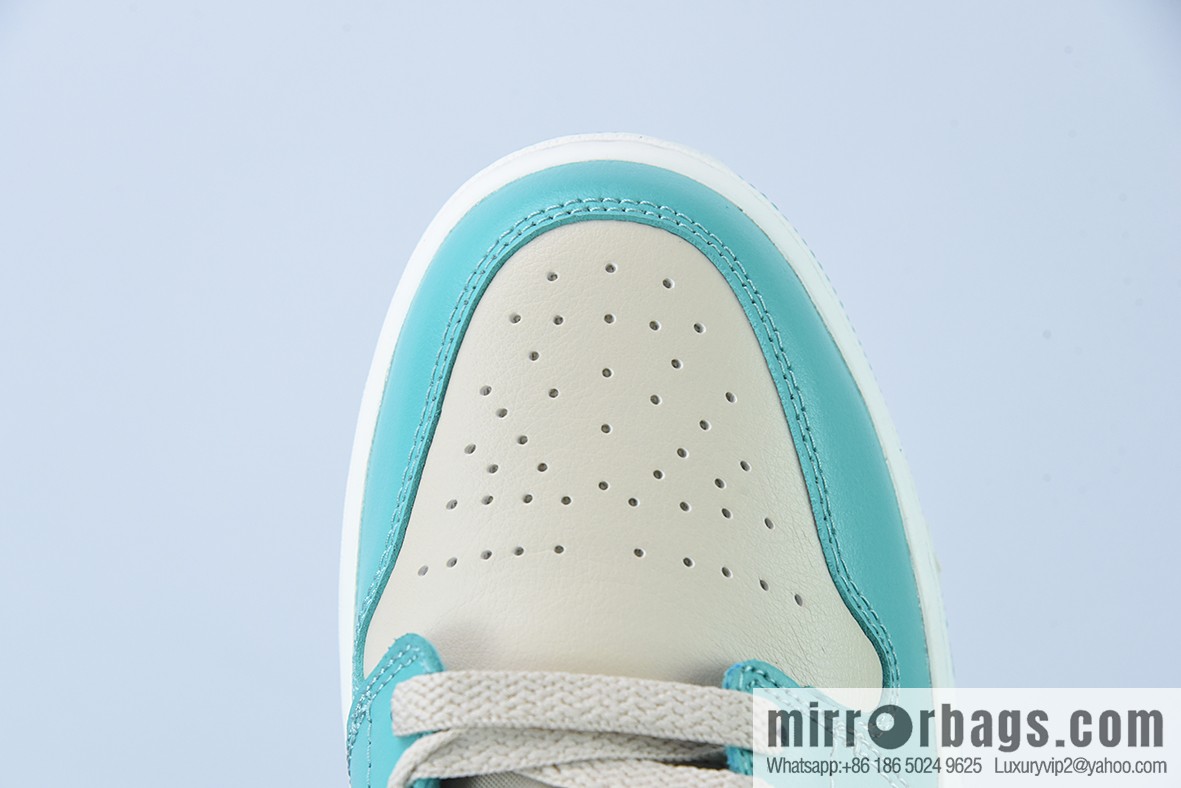 Air Jordan 1 low AJ1 lake blue Tiffany & Co. Tiffany low-top sports shoes, item number: DC0774-131