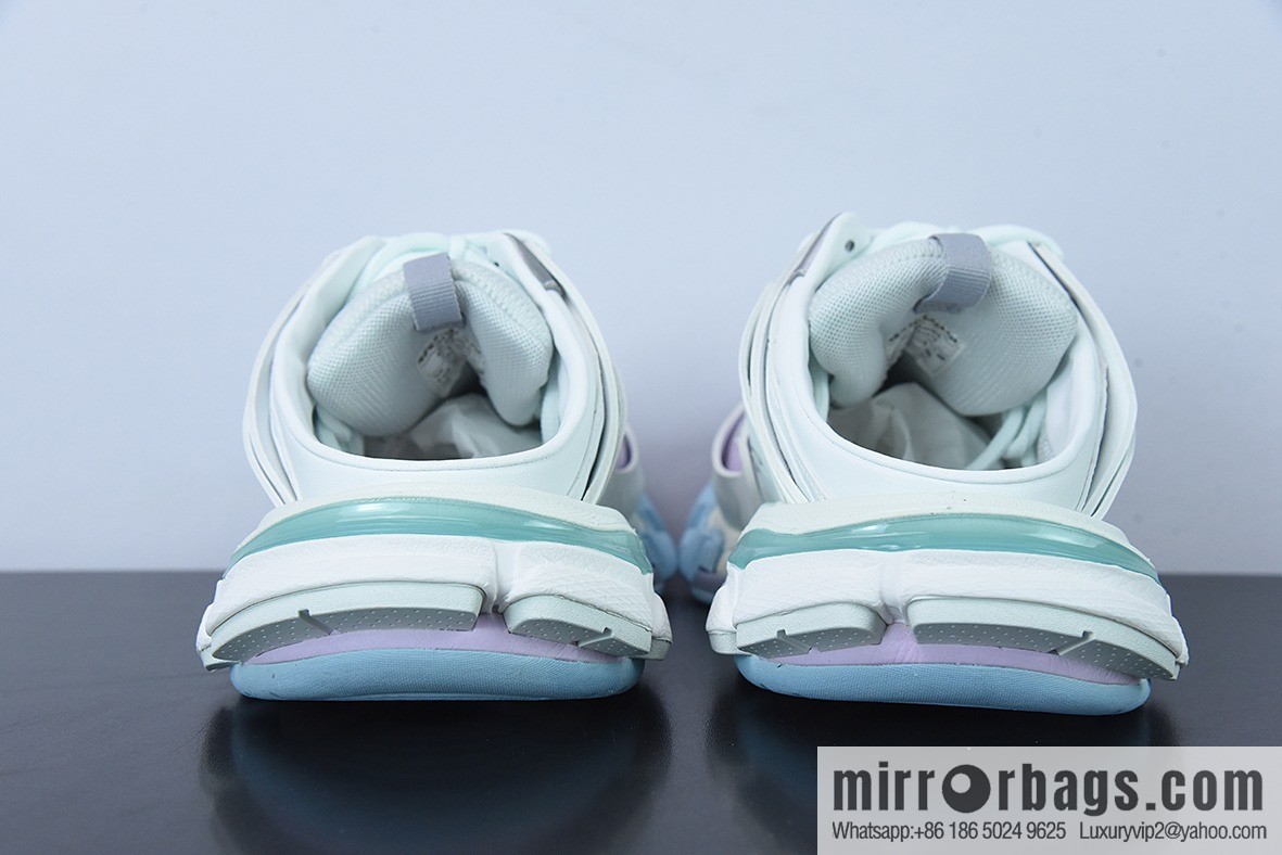 Balenciaga Balenciaga, Half Slippers Track Sneaker DD Balenciaga three generations, outdoor concept Vintage dad shoes