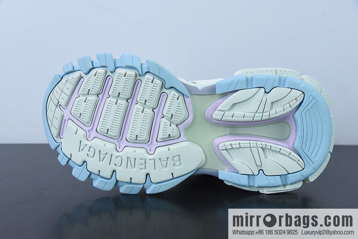 Balenciaga Balenciaga, Half Slippers Track Sneaker DD Balenciaga three generations, outdoor concept Vintage dad shoes
